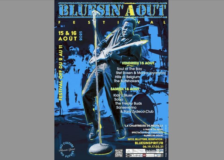 Festival Bluesin’août 2025, le programme