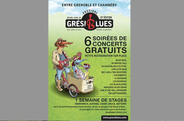 Festival Grésiblues 2025, le programme