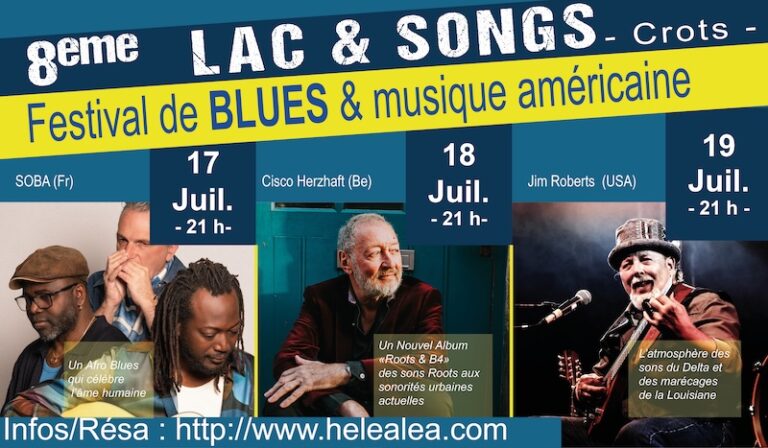 Festival Lac & Songs 2025, le programme