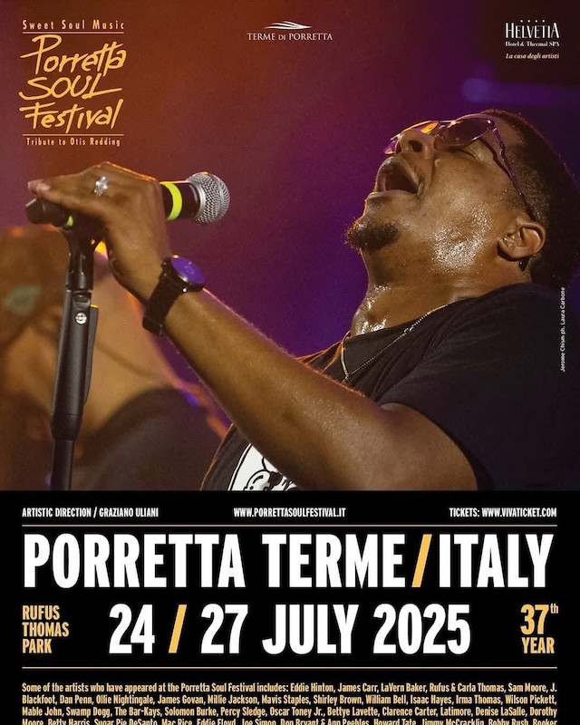 Porretta Soul Festival 2025, le programme