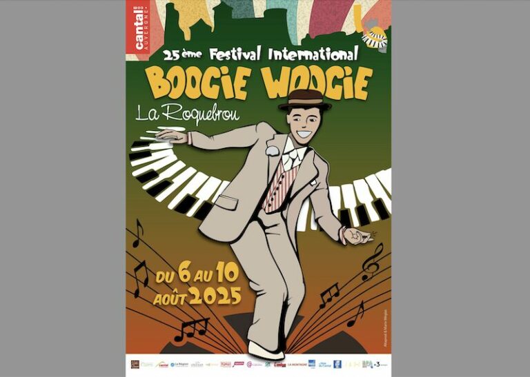 Festival international de boogie-woogie de Laroquebrou 2025, le programme