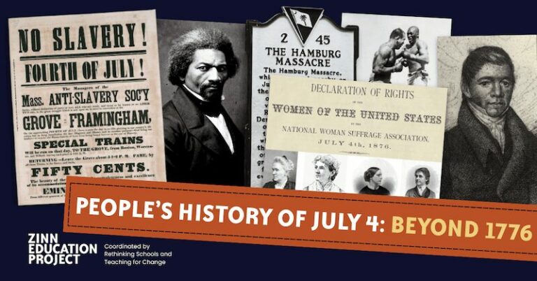 4 juillet aux États-Unis, fête sur écran de fumée