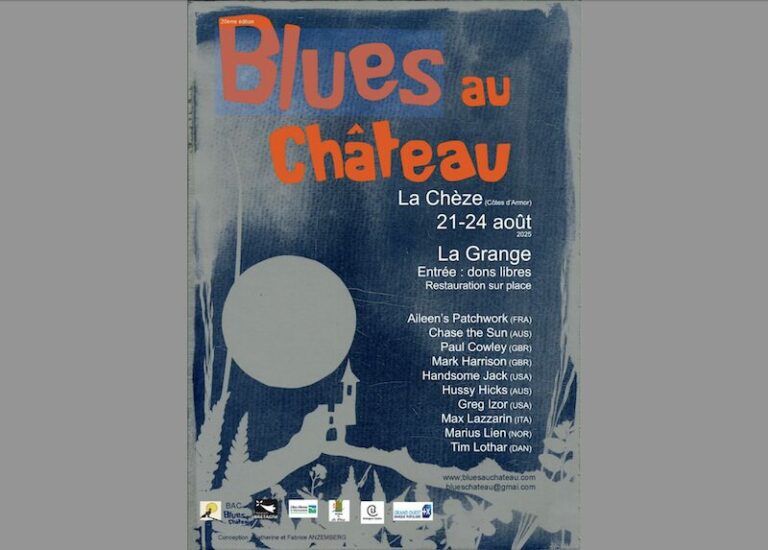 Blues au Château 2025, le programme