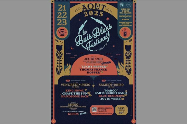 Le Buis Blues Festival 2025, le programme