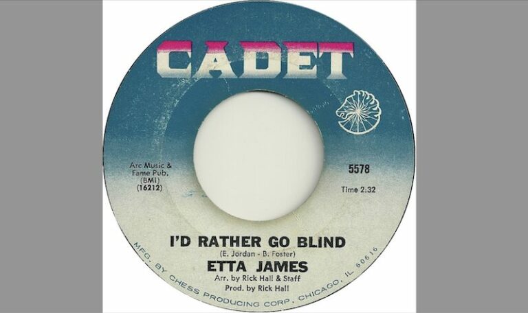 Ça s’est passé un 23 août : « I’d rather go blind » par Etta James