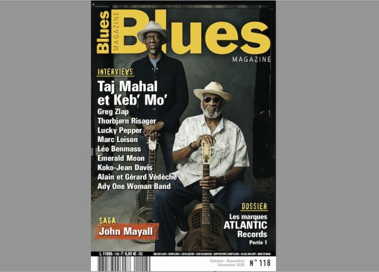 Parution du numéro 118 de Blues Magazine