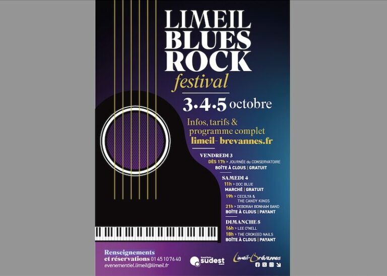 Limeil Blues Rock Festival 2025, le programme