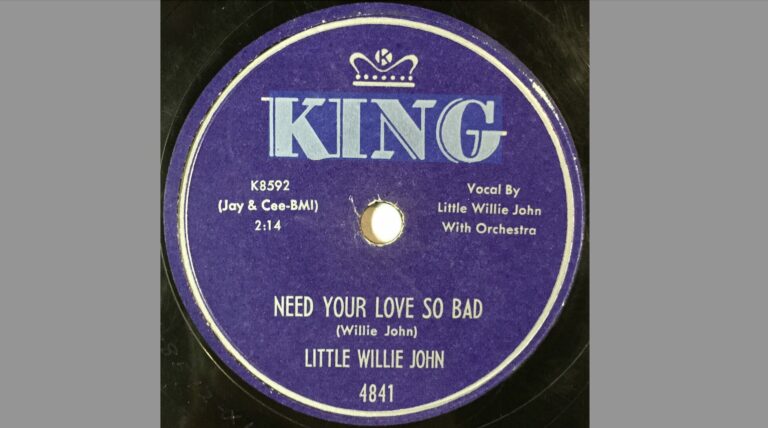 Ça s’est passé un 20 septembre : premier enregistrement de « Need your love so bad »
