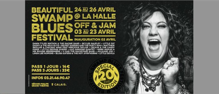 Beautiful Swamp Blues Festival 2026, le programme