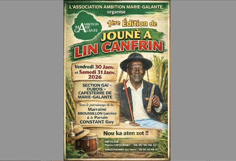 Lin Canfrin, maître du mayolè, honoré à Marie-Galante