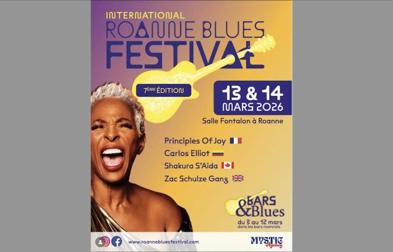 Roanne Blues Festival 2026, le programme