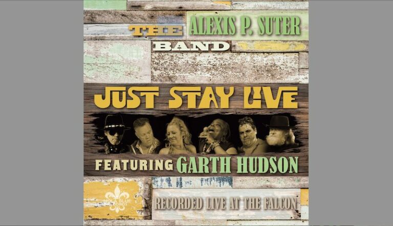Alexis P. Suter, nouvel album « Just Say Live »