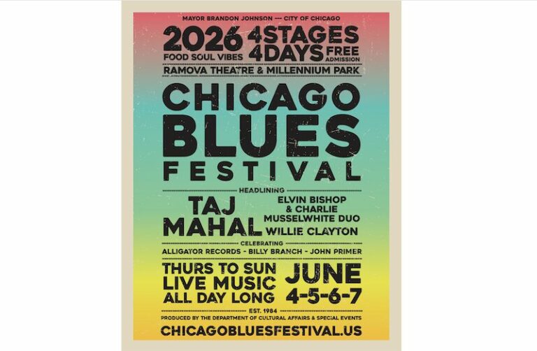 Chicago Blues Festival 2026, le programme