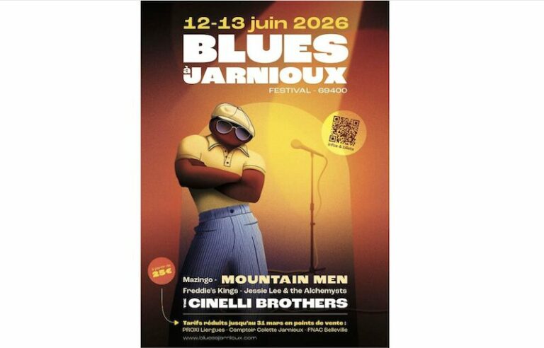 Festival Blues à Jarnioux 2026, le programme