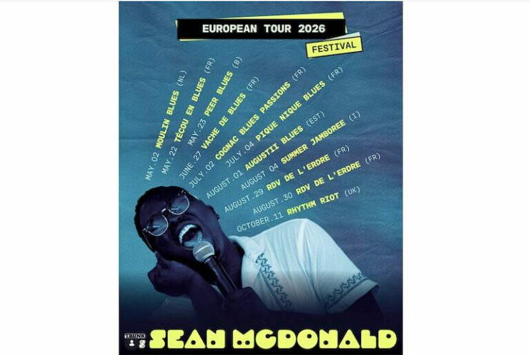 Sean « Mack » McDonald, tournée européenne 2026