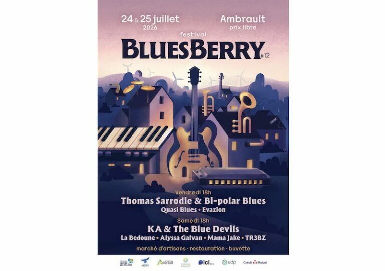 Festival Blues Berry 2026, le programme