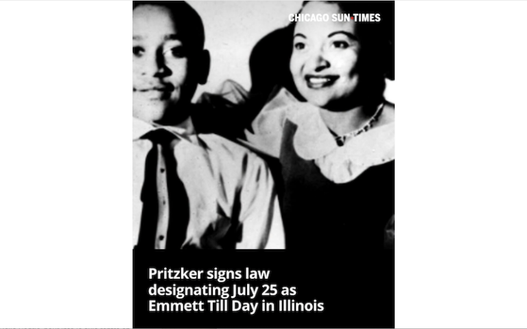 25 juillet 2026, premier Emmett Till Day dans l’Illinois