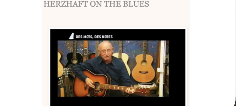 Gérard Herzhaft raconte le blues