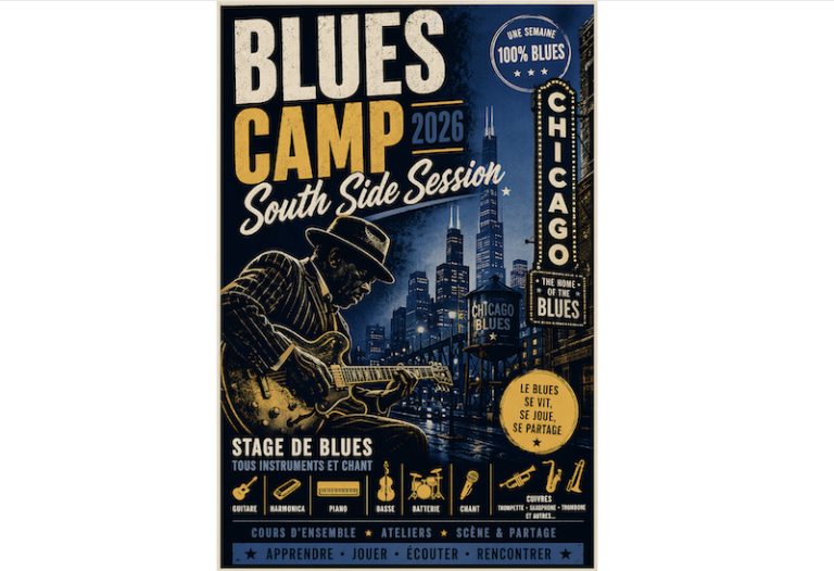 Blues Camp 2026, stages et rencontres
